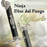 Katana Ninja Dios del Fuego. MARTO